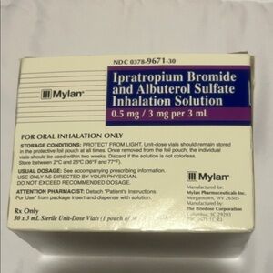 Inhalation Solution - Make an offer